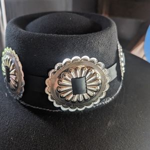 Black bolero/gaucho/fedora